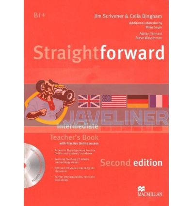 Straightforward Intermediate Teachers Book with CD-ROM and Practice Online access 9780230423305