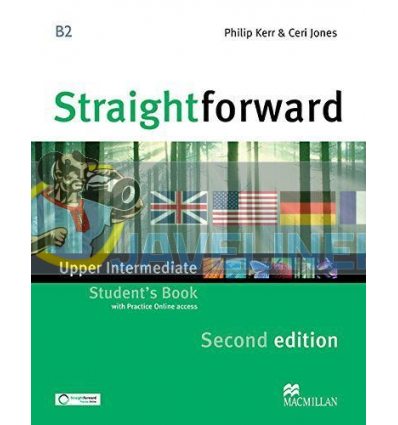 Straightforward Upper-Intermediate Students Book with Practice Online access 9780230424487
