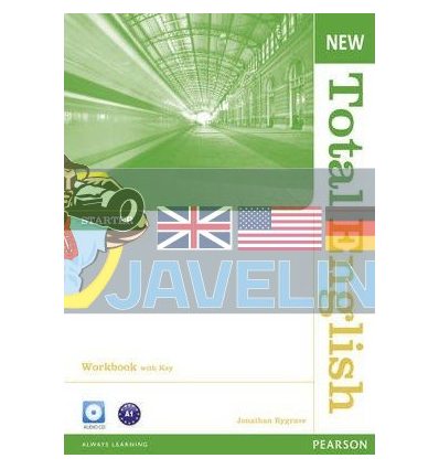 New Total English Starter Workbook with Key and Audio CD (Рабочая тетрадь) 9781408267394