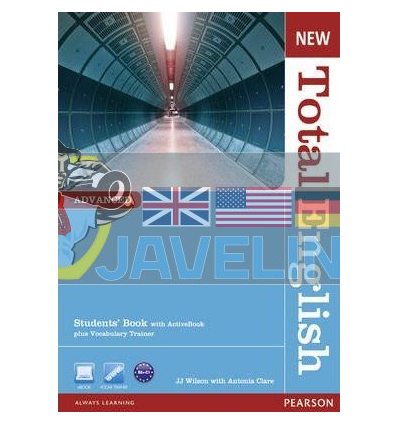 New Total English Advanced Students Book with Active Book Pack Підручник 9781408267141