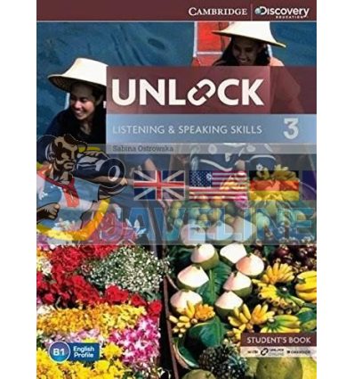 Unlock 3 Listening and Speaking Skills Students Book and Online Workbook 9781107687288
