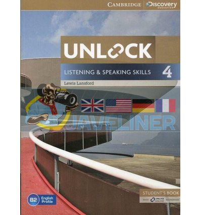 Unlock 4 Listening and Speaking Skills Students Book and Online Workbook 9781107634619