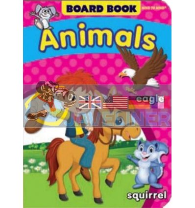 Board Book NEW Animals 9789674472658