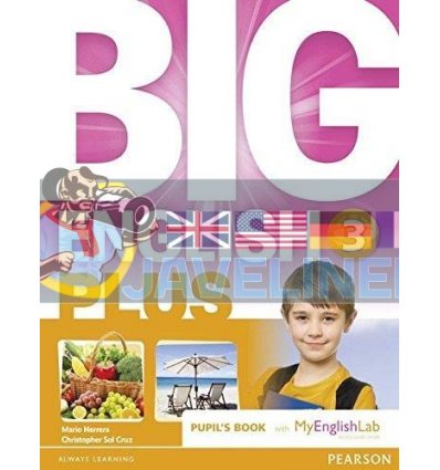Big English Plus 3 Pupils Book with MyEnglishLab 9781447990277