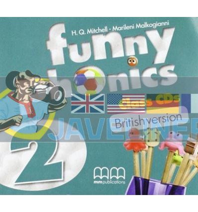 Funny Phonics 2 Class CDs 9789604788798