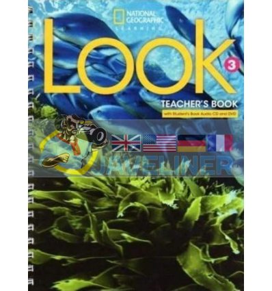 Look 3 Teachers Book with Students Book Audio CD and DVD 9781337915090