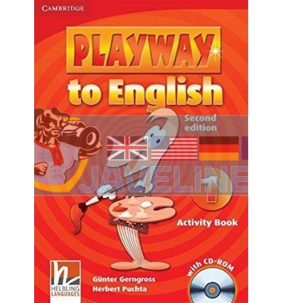 Playway to English 1 Activity Book with CD-ROM 9780521129930