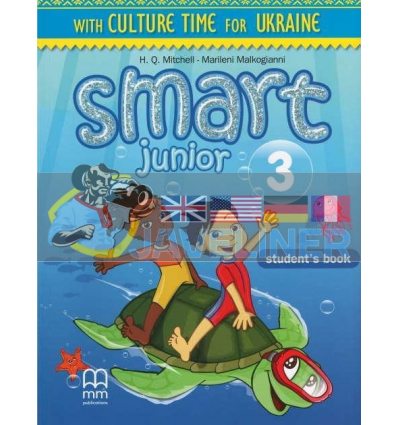 Smart Junior 3 Students Book Ukrainian Edition 9786180508512
