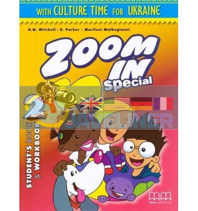 Zoom in Special 2 students book+workbook with CD-ROM with Culture Time for Ukraine 9786180509274