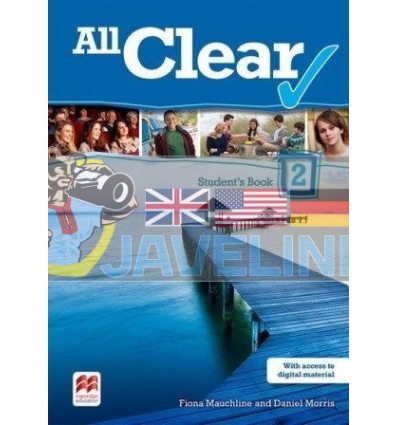 All Clear 2 for Ukraine Students Book 9786177821037