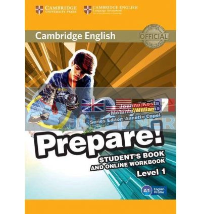 Cambridge English Prepare 1 Students Book with Online Workbook Підручник 9781107497153