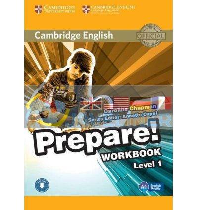 Cambridge English Prepare 1 Workbook with Downloadable Audio (Рабочая тетрадь) 9780521180443