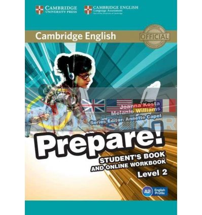 Cambridge English Prepare 2 Students Book with Online Workbook Підручник 9781107497207
