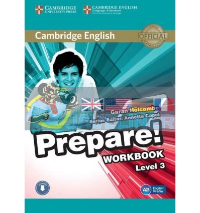 Cambridge English Prepare 3 Workbook with Downloadable Audio (Рабочая тетрадь) 9780521180559