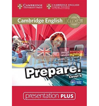 Cambridge English Prepare 4 Presentation Plus DVD-ROM 9781107497825