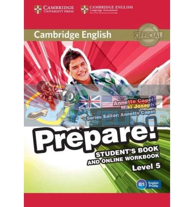 Cambridge English Prepare 5 Students Book with Online Workbook Підручник 9781107497931