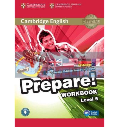 Cambridge English Prepare 5 Workbook with Downloadable Audio (Рабочая тетрадь) 9781107497870