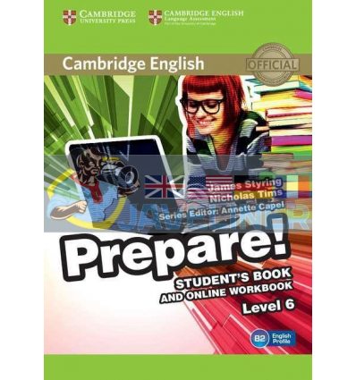 Cambridge English Prepare 6 Students Book with Online Workbook Підручник 9781107497979