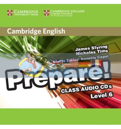 Cambridge English Prepare 6 Class Audio CDs 9780521180351