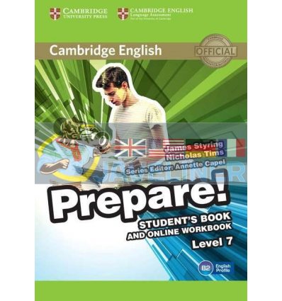 Cambridge English Prepare 7 Students Book with Online Workbook Підручник 9781107498013