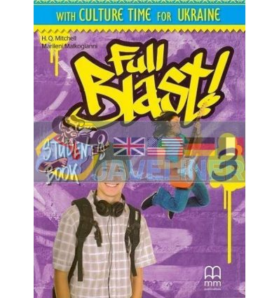 Full Blast 3 Students Book Ukrainian Edition 9786180508253