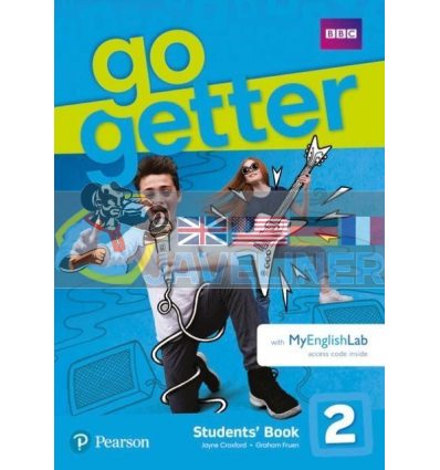 GoGetter 2 Students Book with MyEnglishLab Підручник 9781292210018