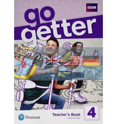 GoGetter 4 Teachers Book with MyEnglish Lab and Online Extra Home Work + DVD-ROM Pack (книга учителя) 9781292210087