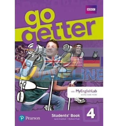 GoGetter 4 Students Book with MyEnglishLab Підручник 9781292210070