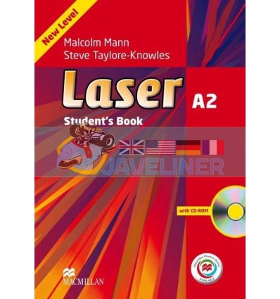 Laser A2 Students Book with CD-ROM with Macmillan Practice Online Підручник 9780230470668