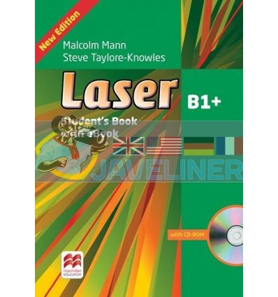 Laser B1+ Students Book and eBook Pack Підручник 9781786327154