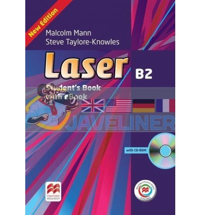 Laser B2 Students Book with CD-ROM with MPO and eBook Pack Підручник 9781380000224