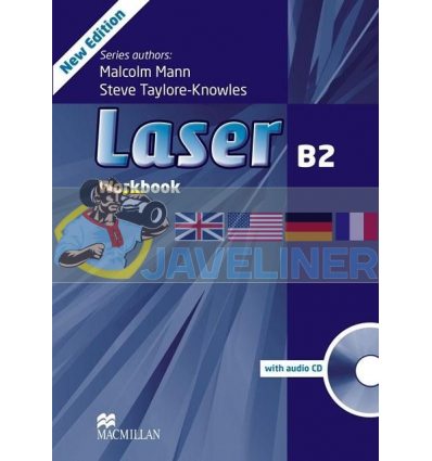 Laser B2 Workbook without key with audio CD (Рабочая тетрадь) 9780230433847