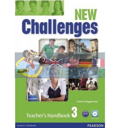 Книга учителя NEW Challenges 3 Teachers Book + MultiROM 9781408298428