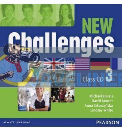 NEW Challenges 3 Class CDs 9781408258538-L
