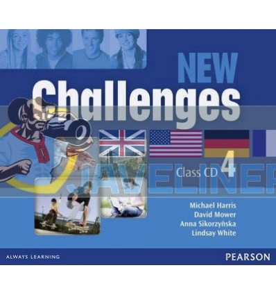 NEW Challenges 4 Class CDs 9781408258545-L