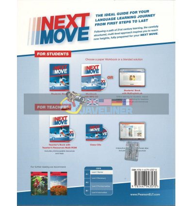 Next Move 1 Workbook + CD зошит 9781447943570