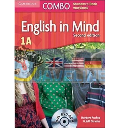 English in Mind Combo 1A students book+workbook with DVD-ROM 9780521183260
