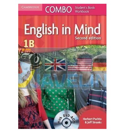 English in Mind Combo 1B students book+workbook with DVD-ROM 9780521183277