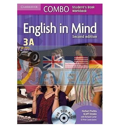 English in Mind Combo 3A students book+workbook with DVD-ROM 9780521279789