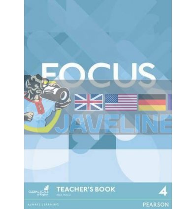 Focus 4 Teachers Book + DVD-ROM книга вчителя 9781292110103