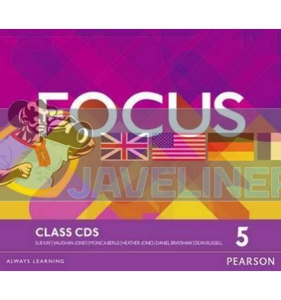 Focus 5 Class Audio CDs 9781447998402-L