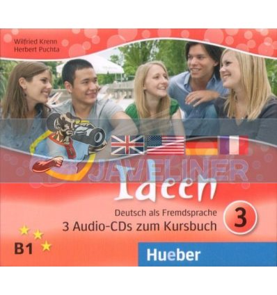 Ideen 3 Audio-CDs (x3) zum Kursbuch Hueber 9783190518258