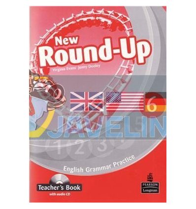 Round-Up 6 New Teacher’s Book with Audio CD книга вчителя 9781408235027