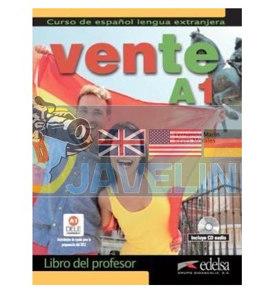 Vente A1 Libro del profesor + CD audio книга вчителя 9788490813621
