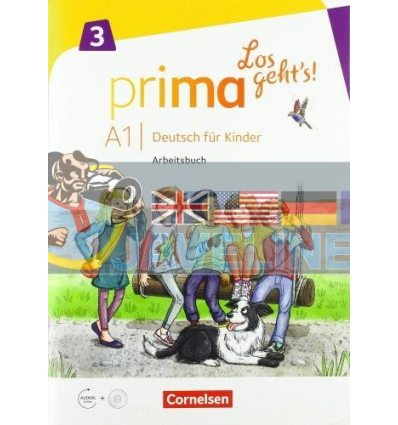 Prima Los gehts A1.3 Arbeitsbuch mit Audio-CD und Stickerbogen 9783065206396