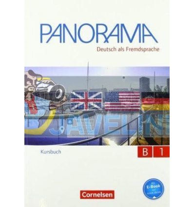 Panorama B1 Kursbuch mit Augmented-Reality-Elementen 9783061205232