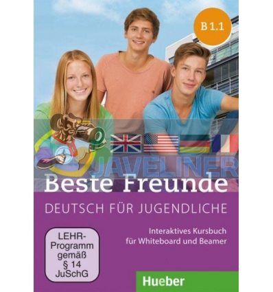 Beste Freunde B1.1 Interaktives Kursbuch fUr Whiteboard und Beamer DVD-ROM 9783194310537