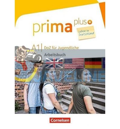 Prima plus A1 Leben in Deutschland Arbeitsbuch mit Audios online 9783065208970