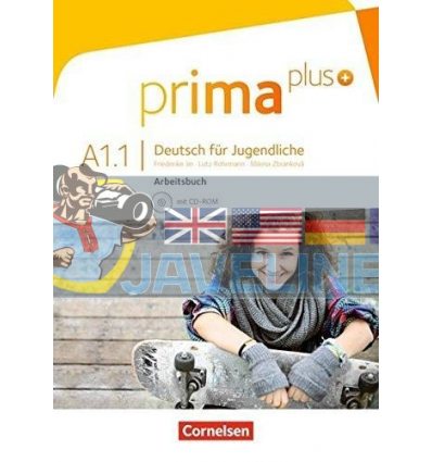 Prima plus A1.1 Arbeitsbuch mit CD-ROM 9783061206338