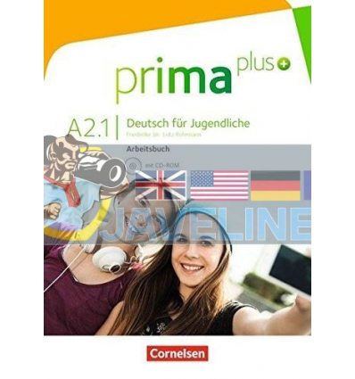 Prima plus A2.1 Arbeitsbuch mit CD-ROM 9783061206444